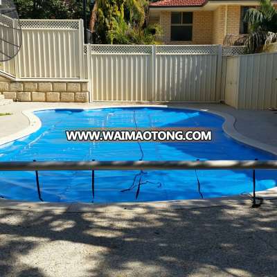 Solar Swimming Pool Cover Roller reels 500 Micron Bubble Blanket